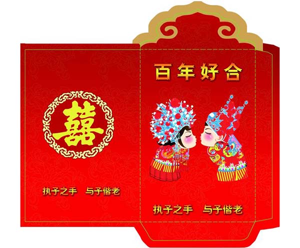 贺卡、请柬、红包
